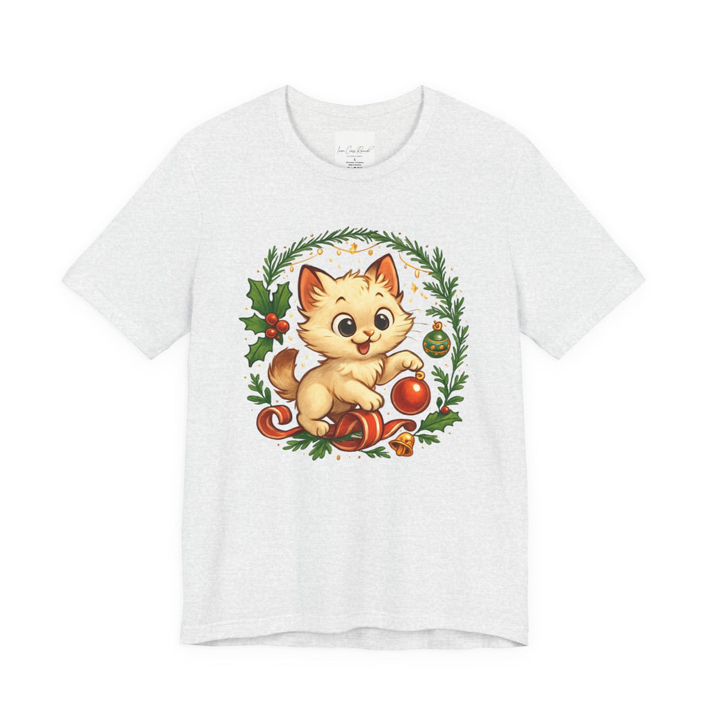 Christmas Kitten Play T-Shirt