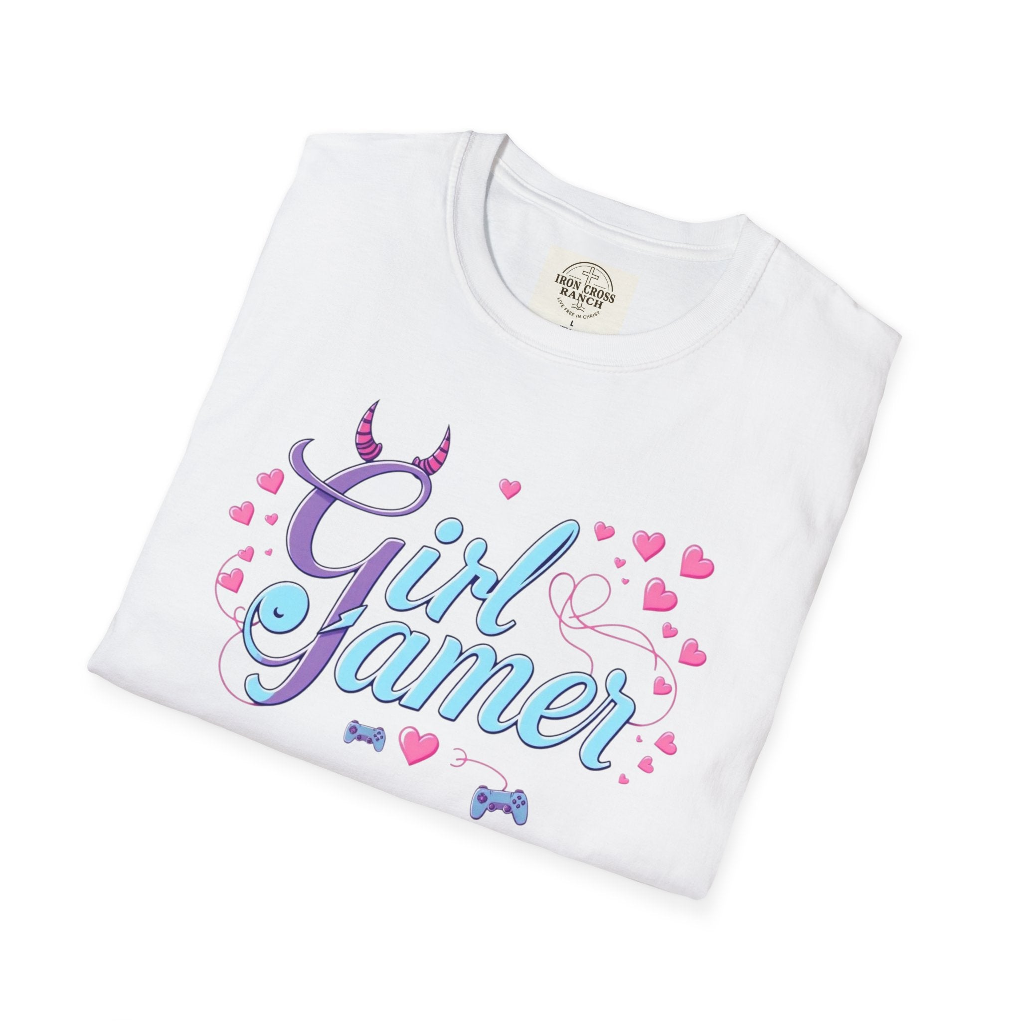 Girl Gamer T-Shirt, Pastel