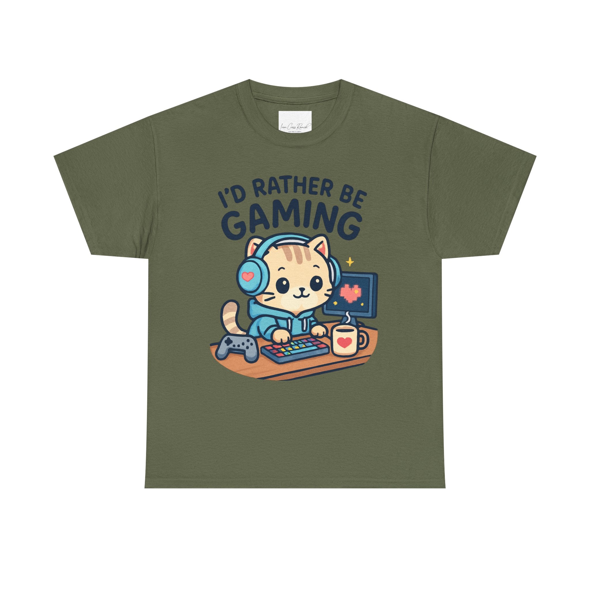 I'd Rather Be Gaming, kitten Gamer