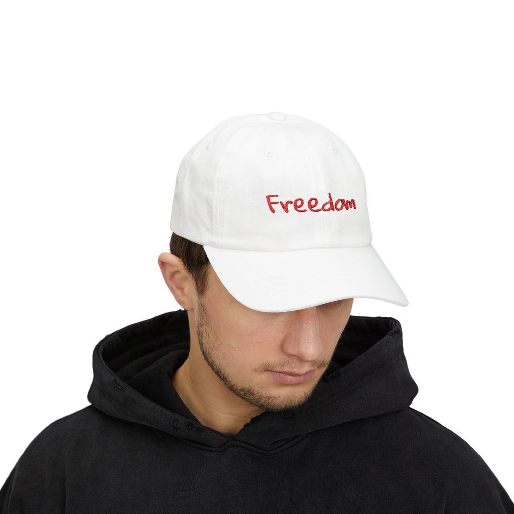 Dad Cap - In Memory of Charlie Kirk, Freedom Cap