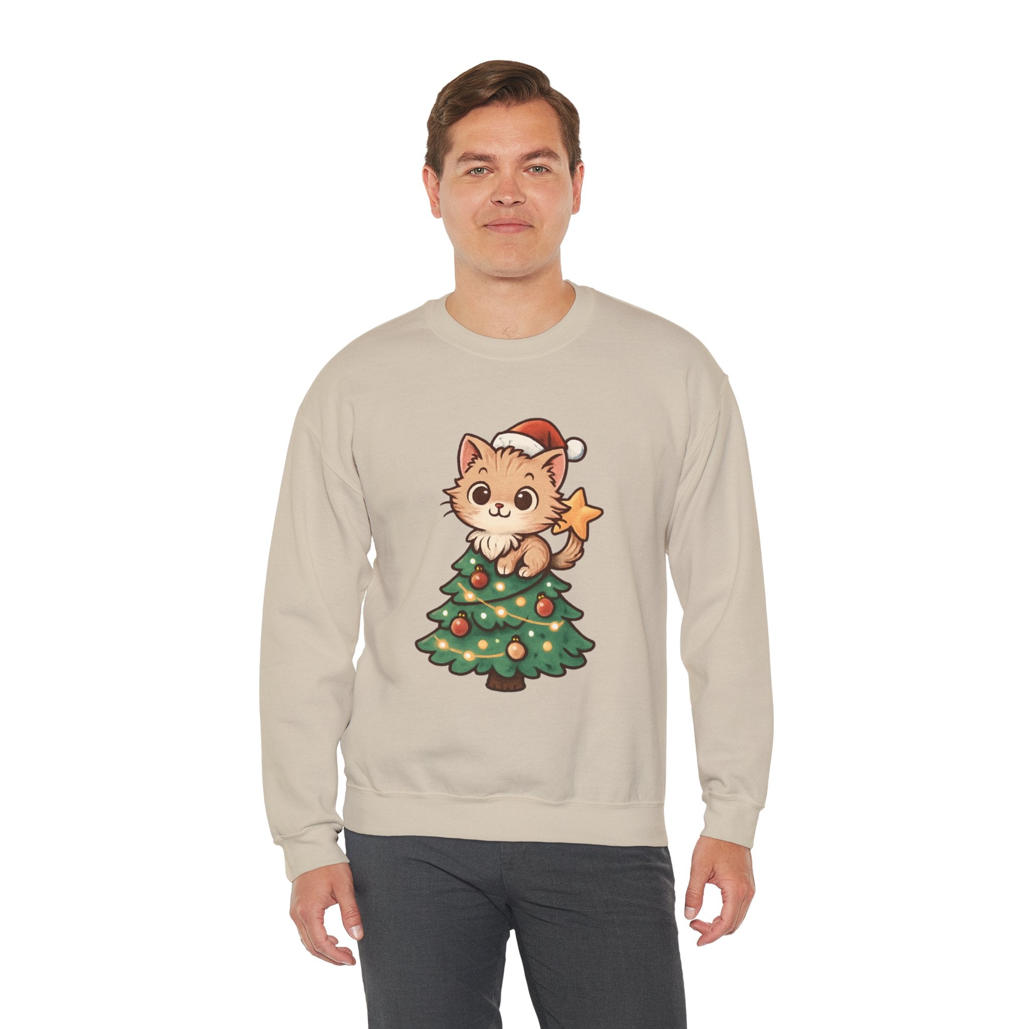 Christmas Cat -Sweatshirt