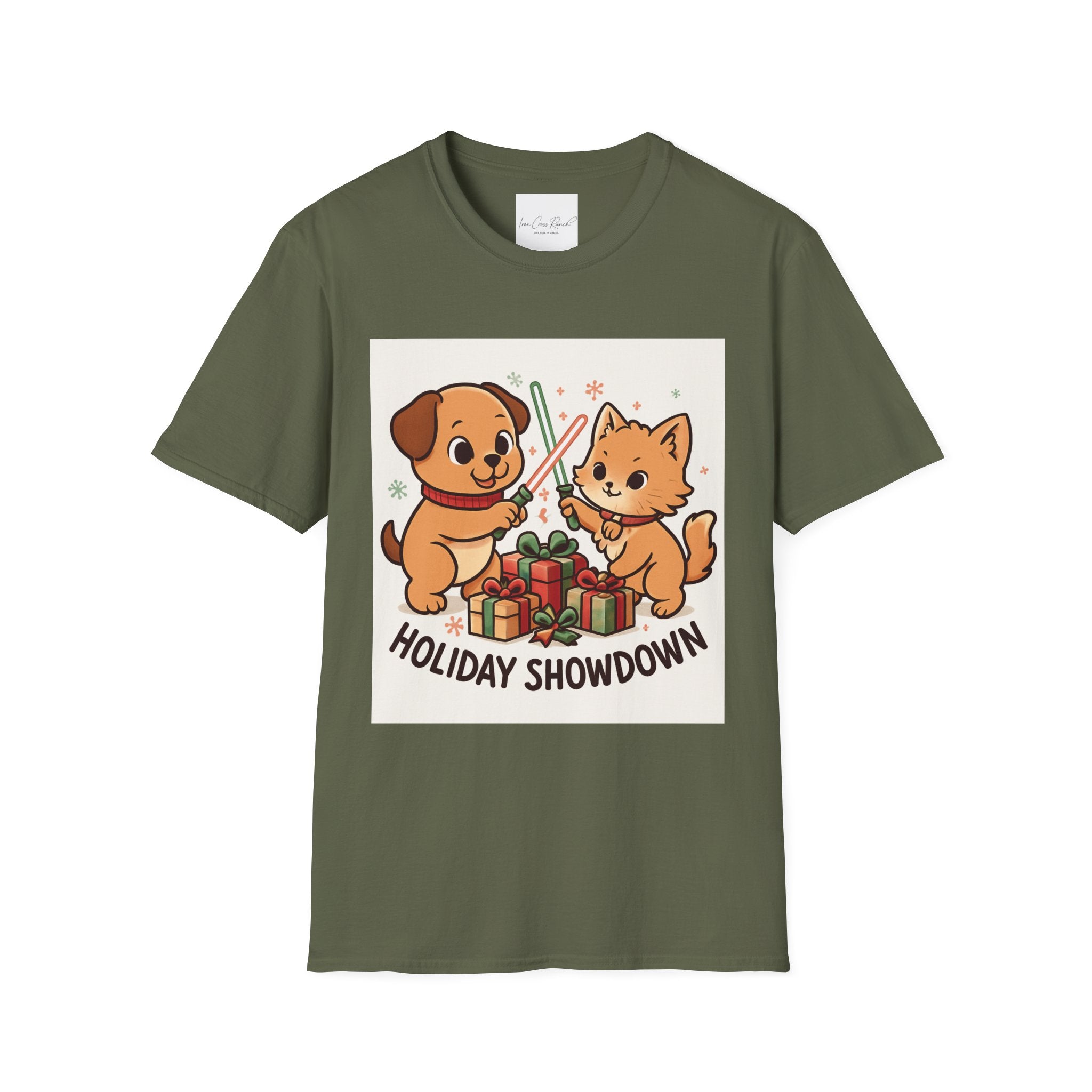 Holiday Showdown Kitten, Puppy T-Shirt