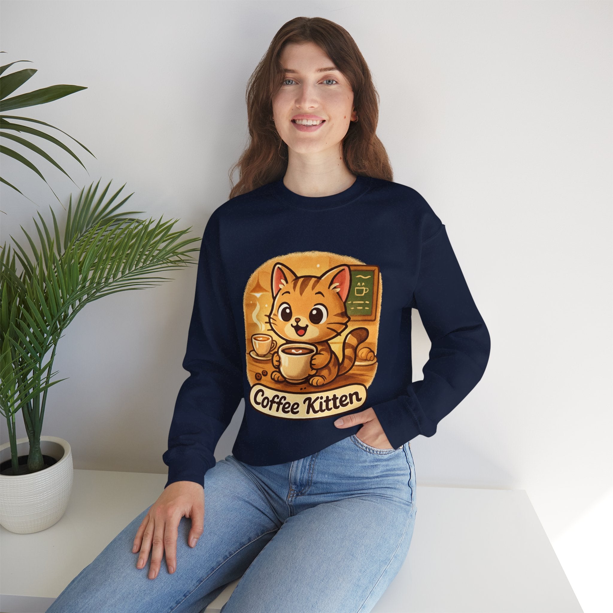 Coffee Kitten -Sweatshirt
