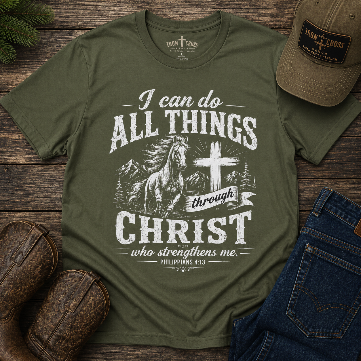 I CAN DO ALL THINGS THROUGH CHRIST