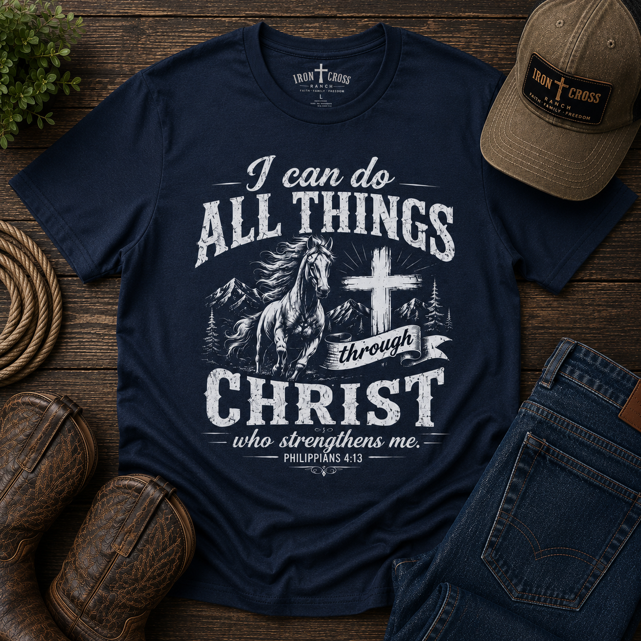 I CAN DO ALL THINGS THROUGH CHRIST