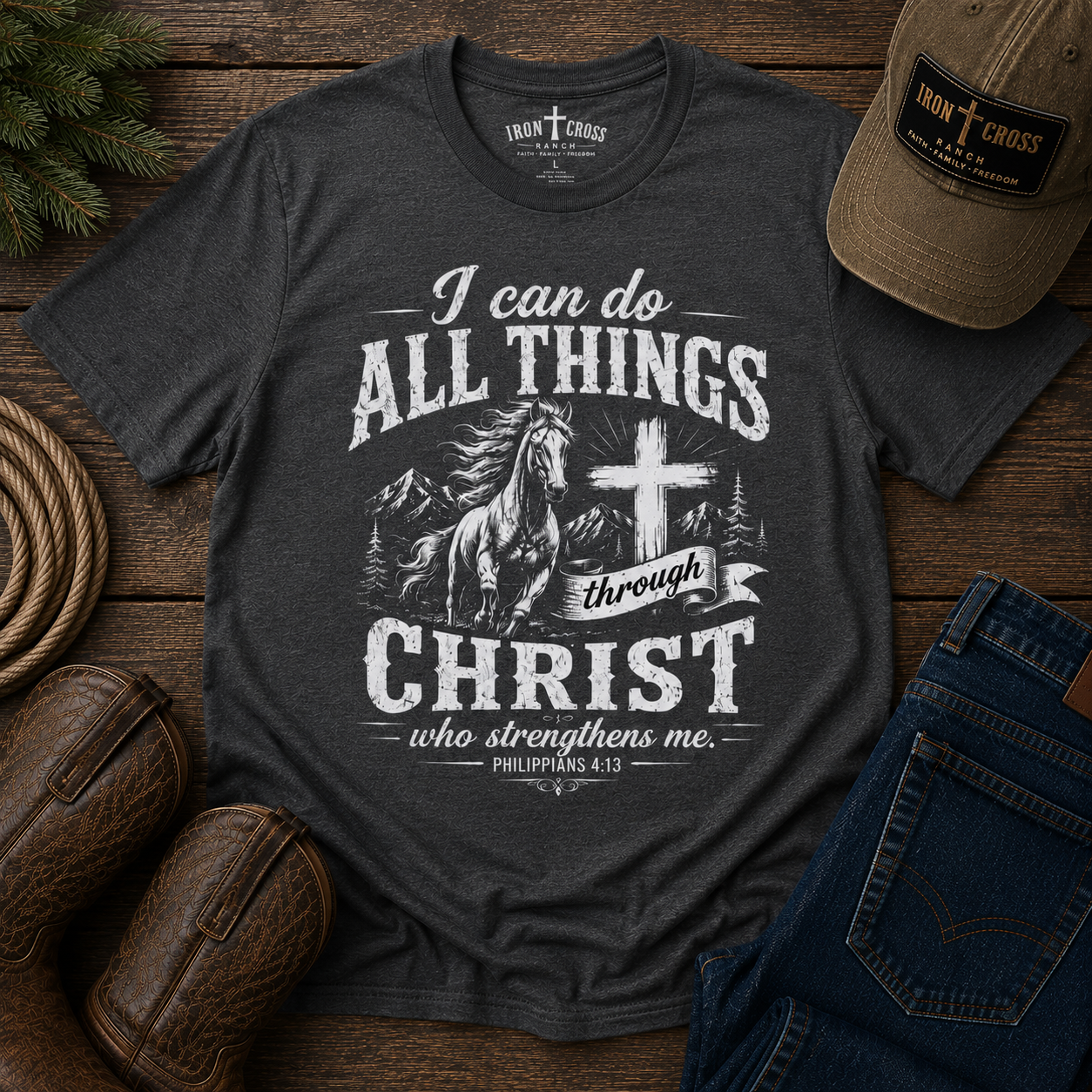 I CAN DO ALL THINGS THROUGH CHRIST