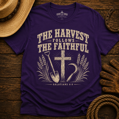 THE HARVEST FOLLOWS THE FAITHFUL