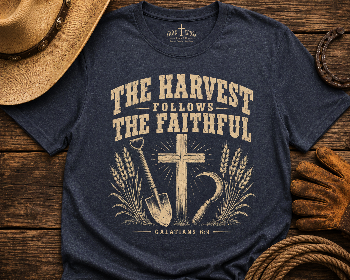 THE HARVEST FOLLOWS THE FAITHFUL