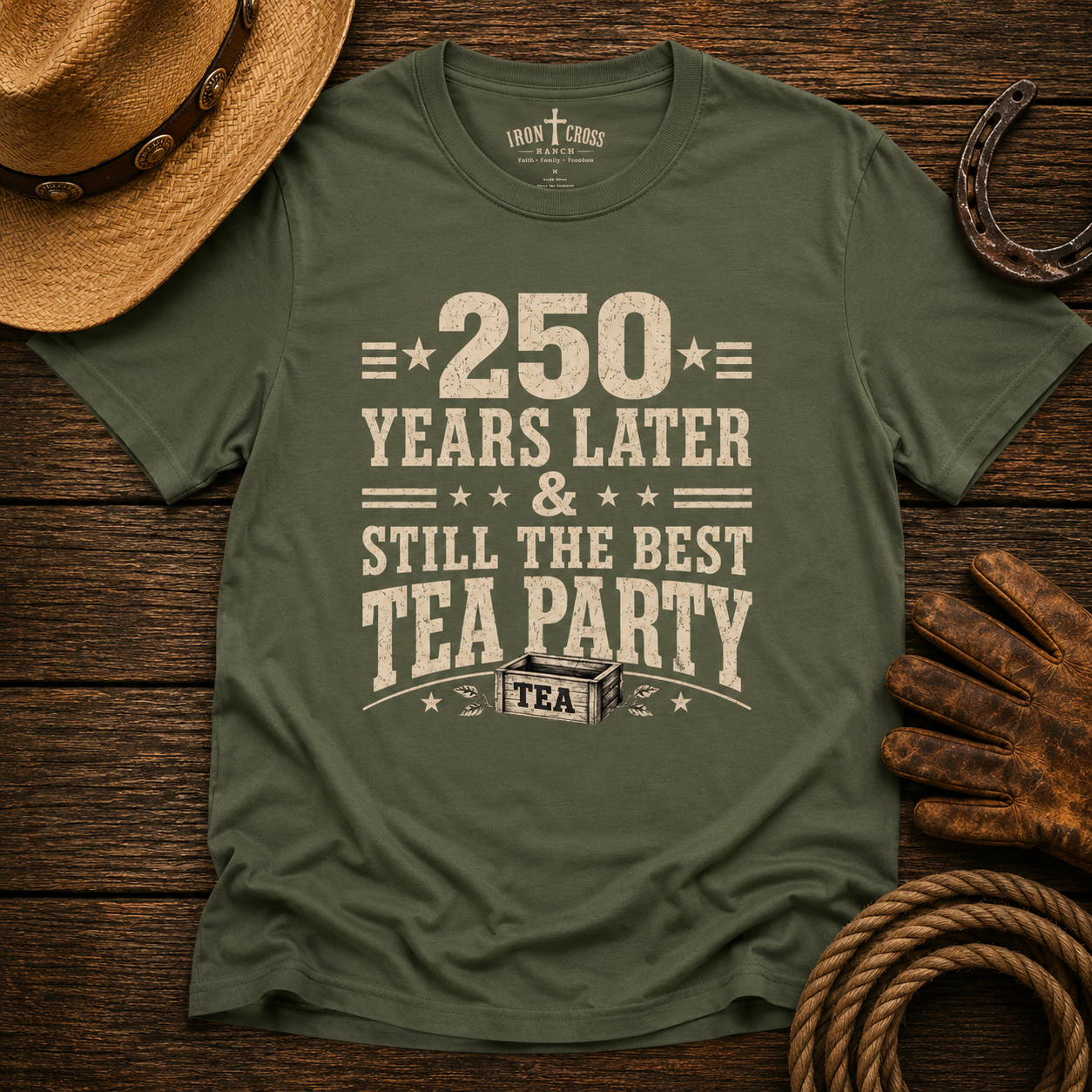 250 YEARS AND STILL THE BEST TEA PARTY