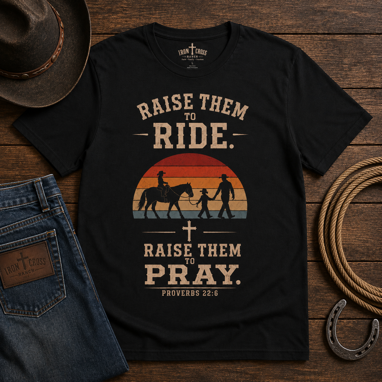 Retro Raise Them to Ride