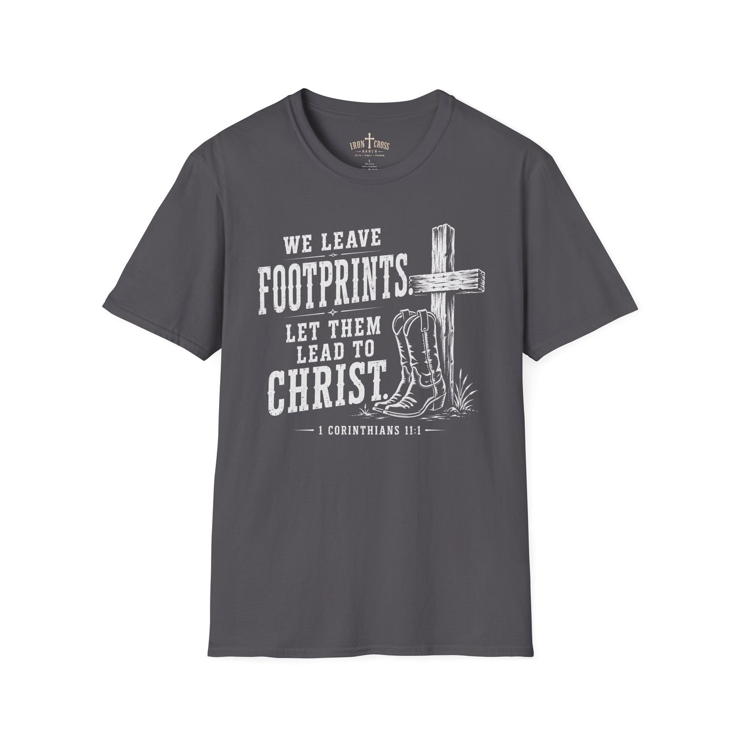 We Leave Footprints Let Them Lead to Christ