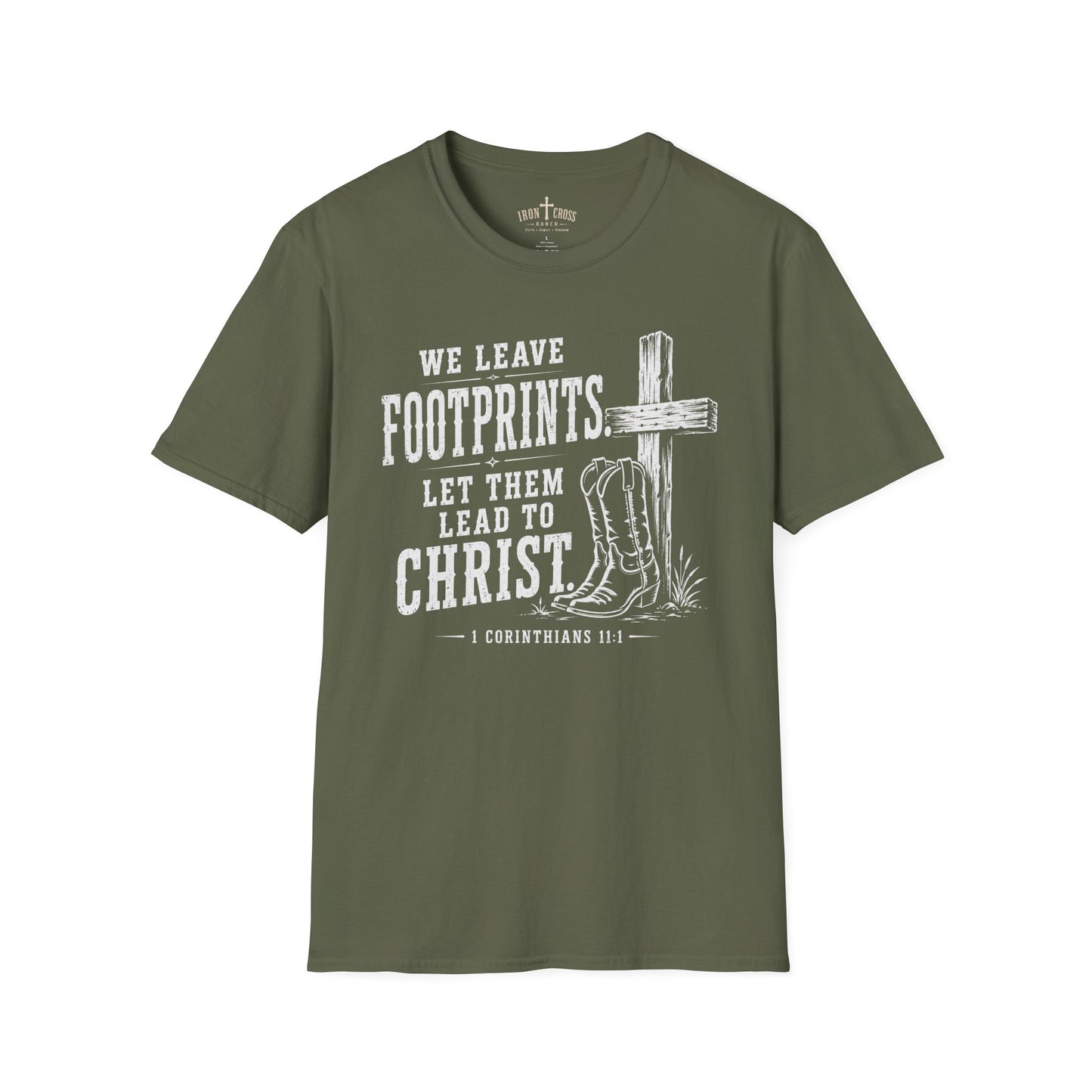 We Leave Footprints Let Them Lead to Christ