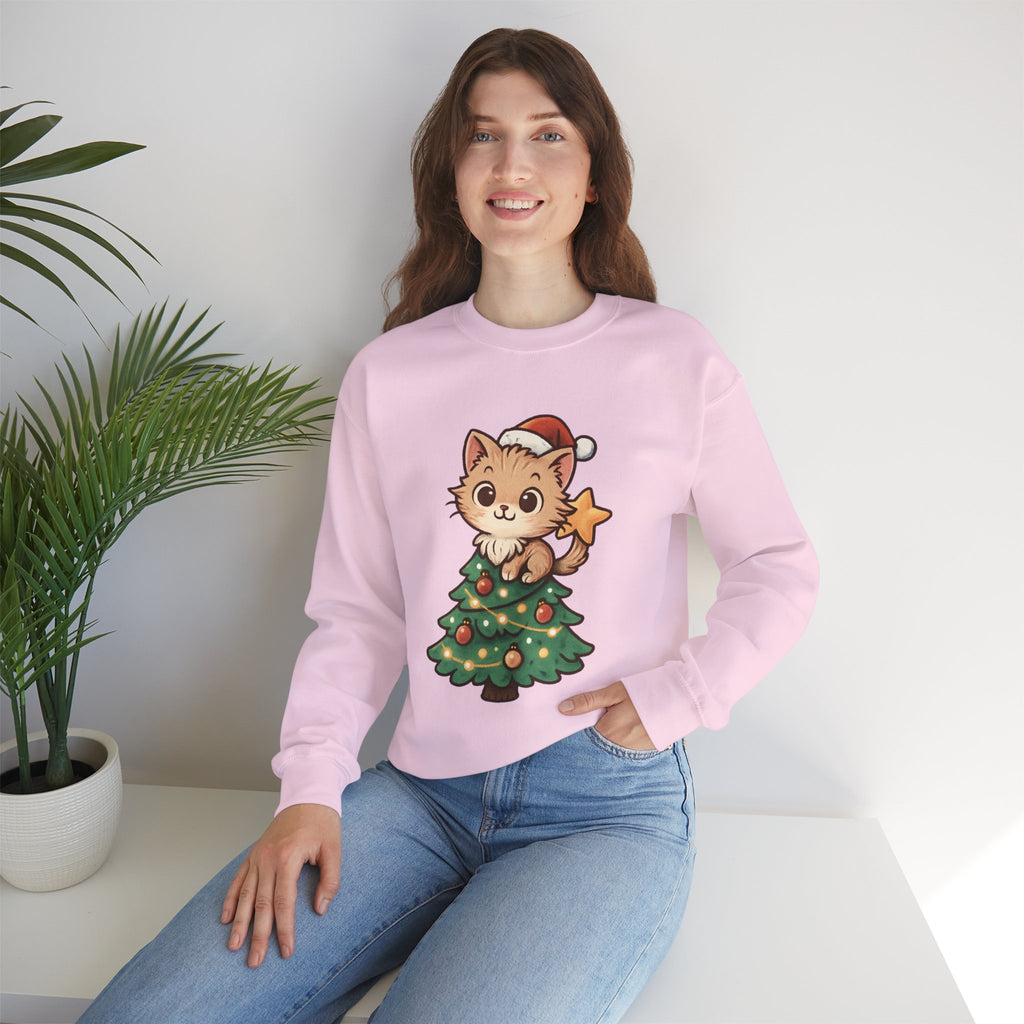 Christmas Cat -Sweatshirt