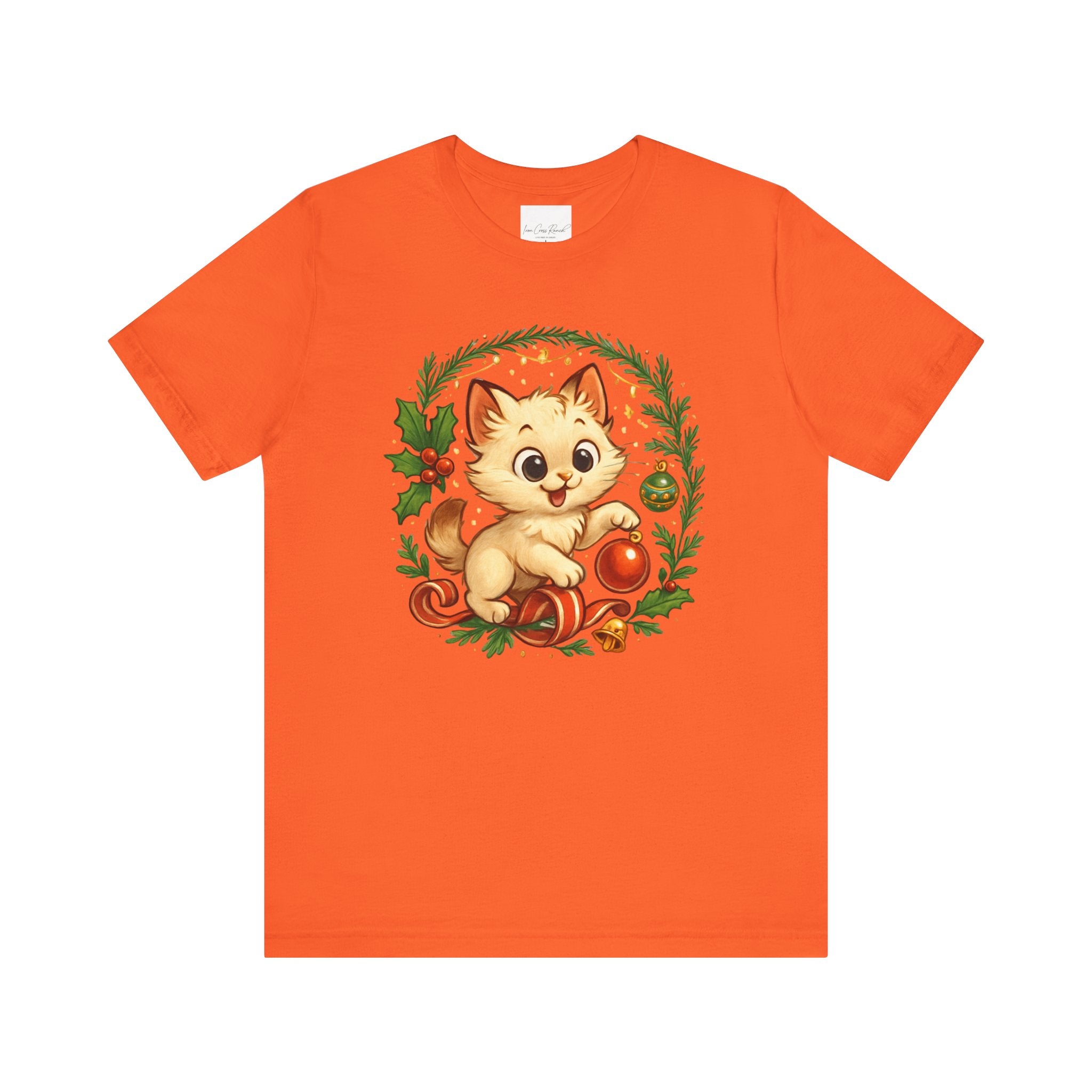 Christmas Kitten Play T-Shirt