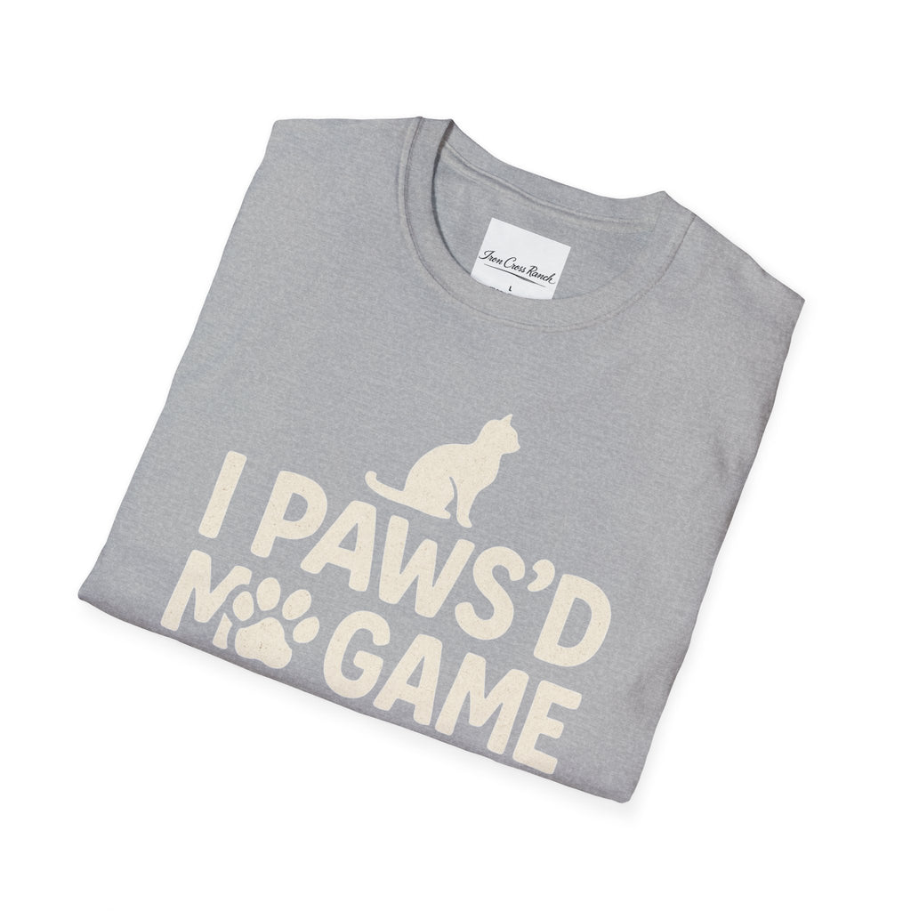 I Paws'd My -Gamer T-Shirt