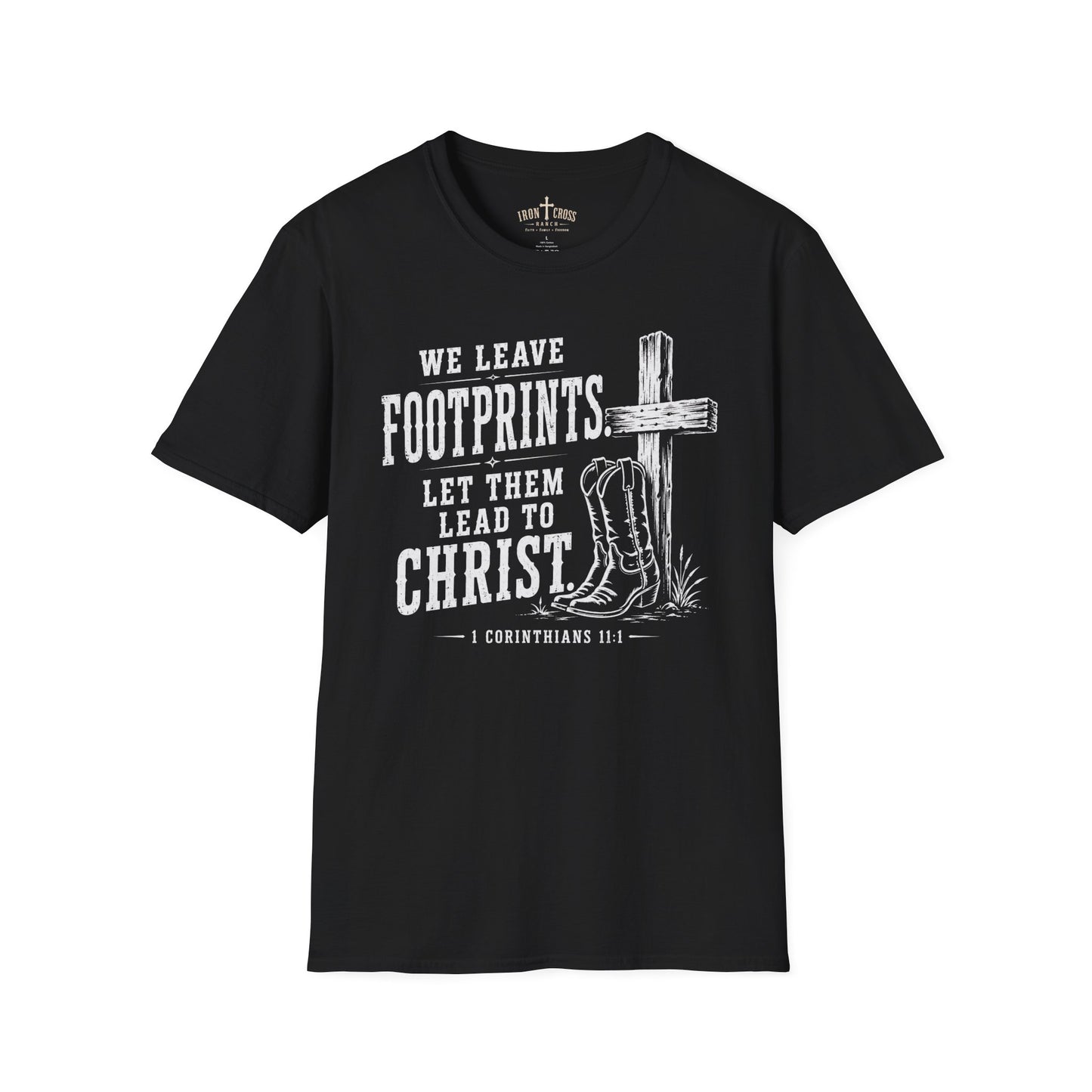 We Leave Footprints Let Them Lead to Christ