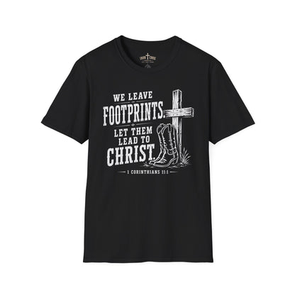 We Leave Footprints Let Them Lead to Christ