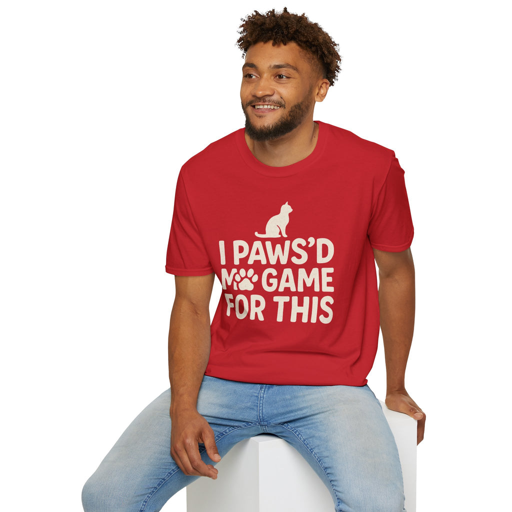 I Paws'd My -Gamer T-Shirt