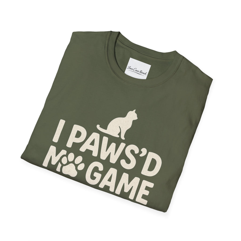 I Paws'd My -Gamer T-Shirt