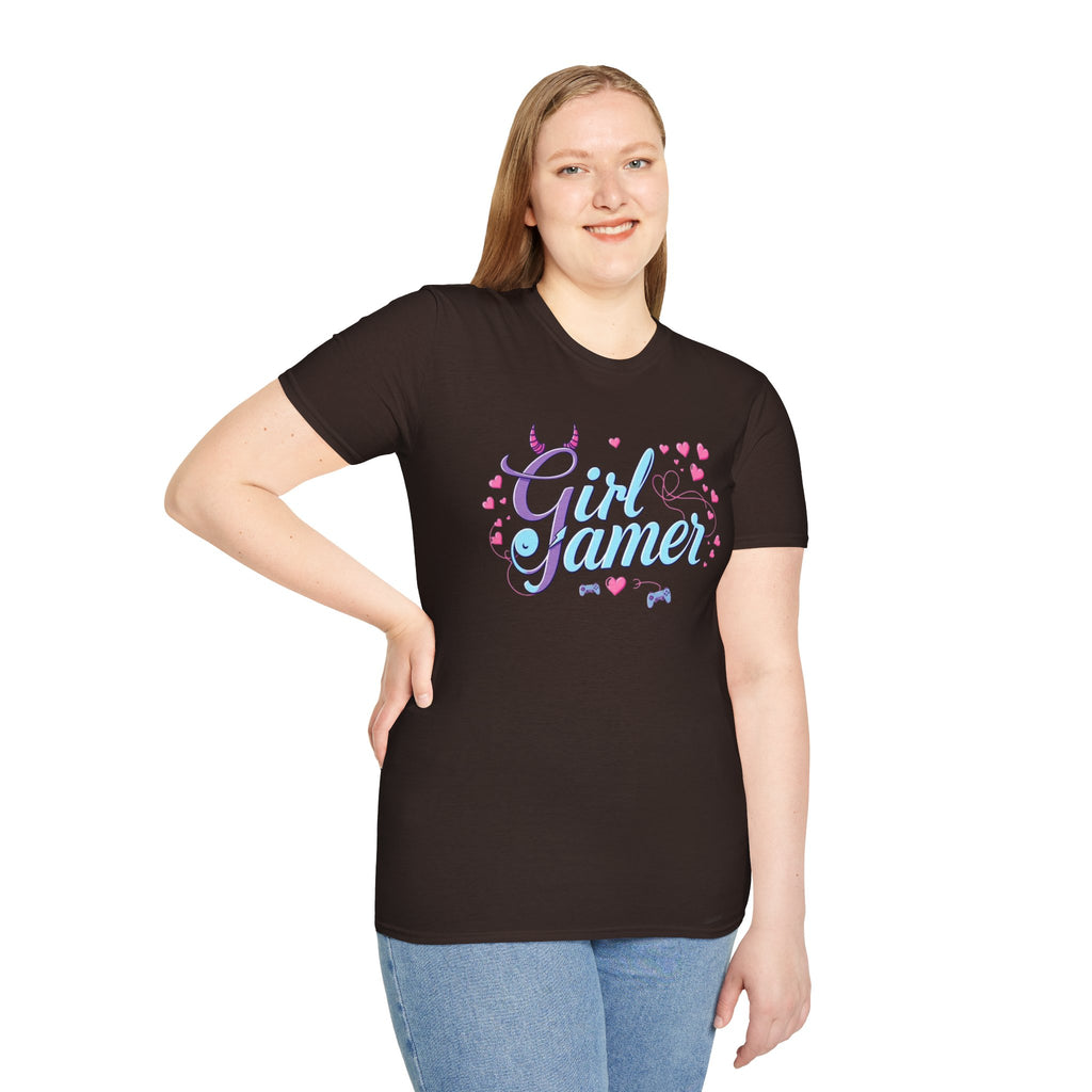 Girl Gamer T-Shirt, Pastel