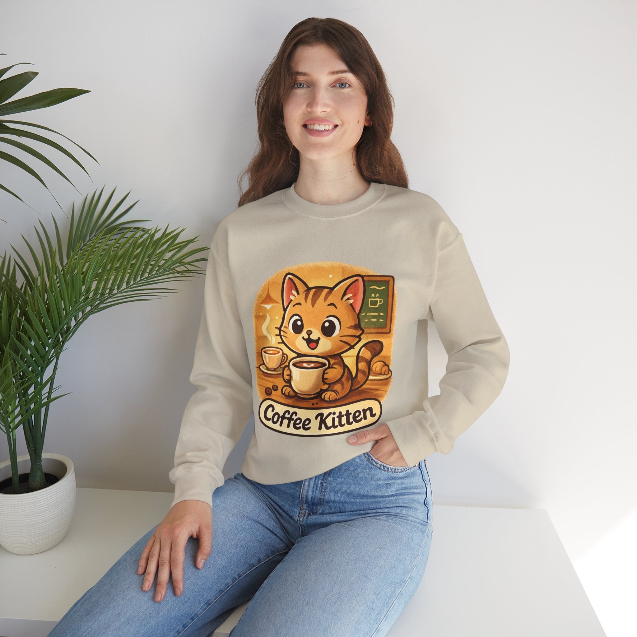 Coffee Kitten -Sweatshirt