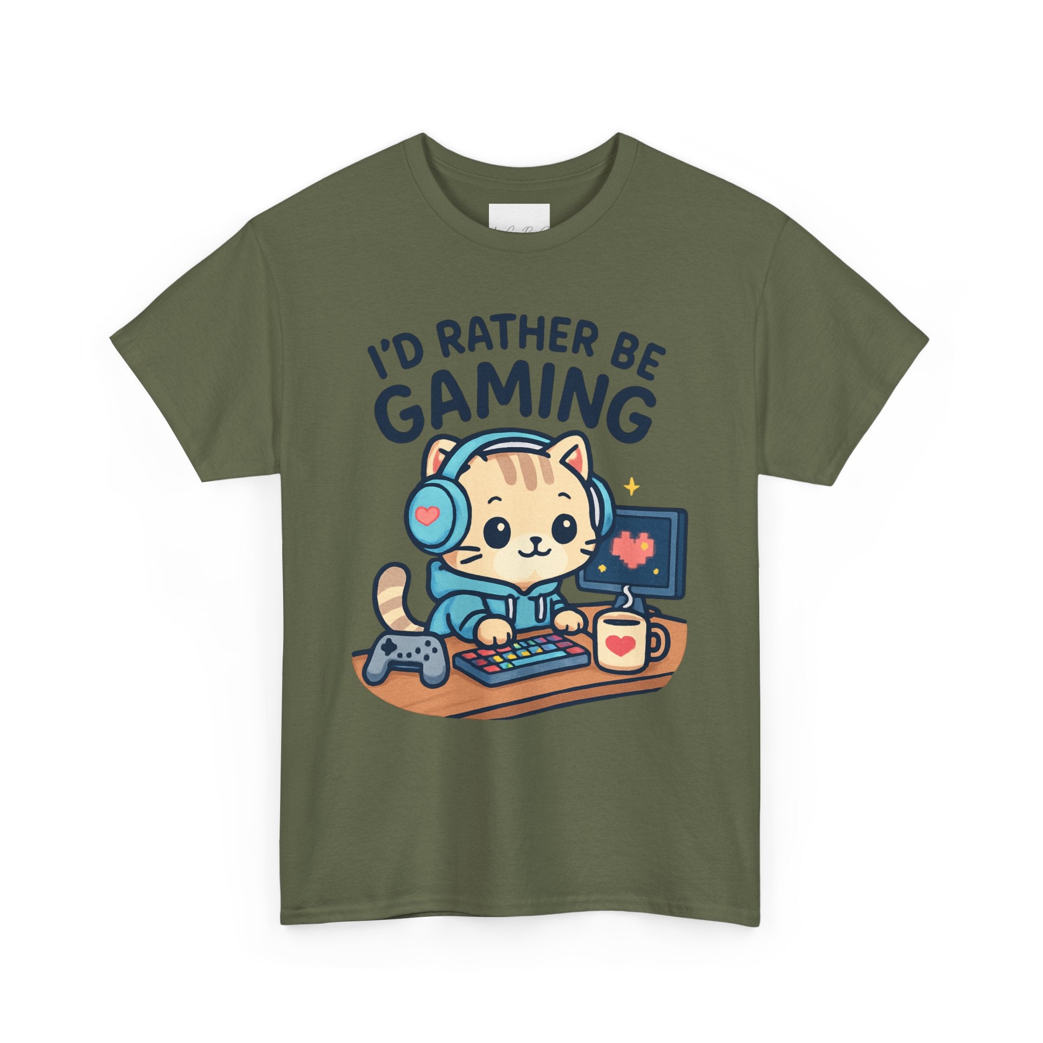 I'd Rather Be Gaming, kitten Gamer