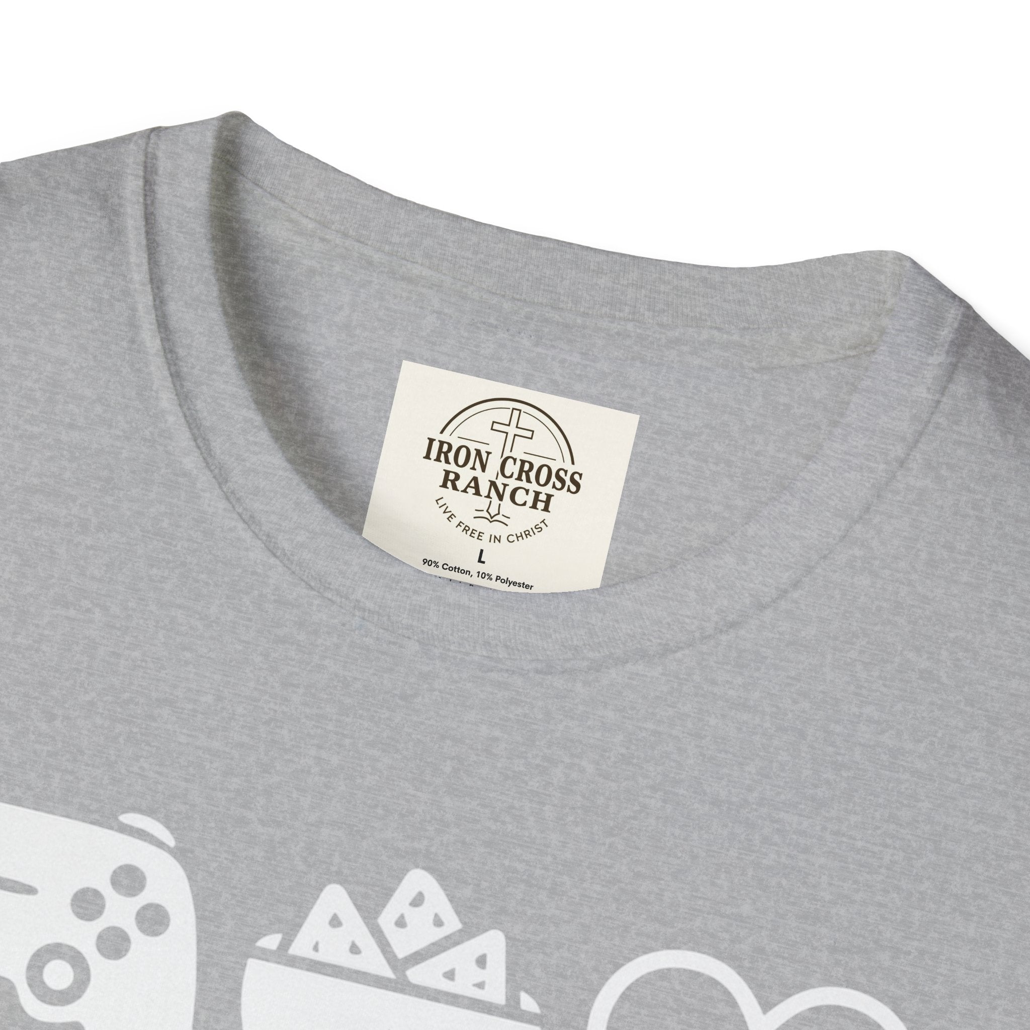 Gaming, Snacks and Love, Gamer T-shirt