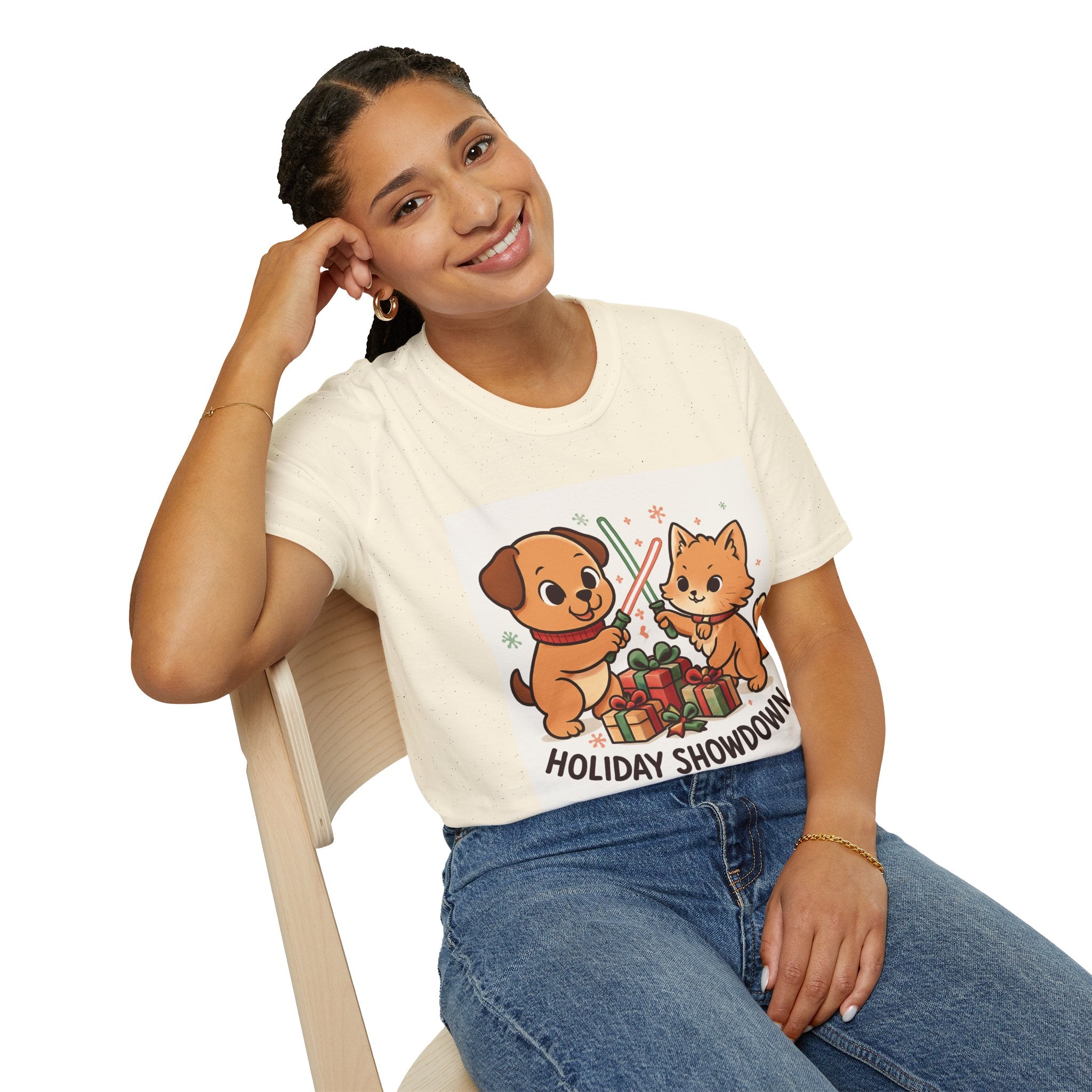 Holiday Showdown Kitten, Puppy T-Shirt