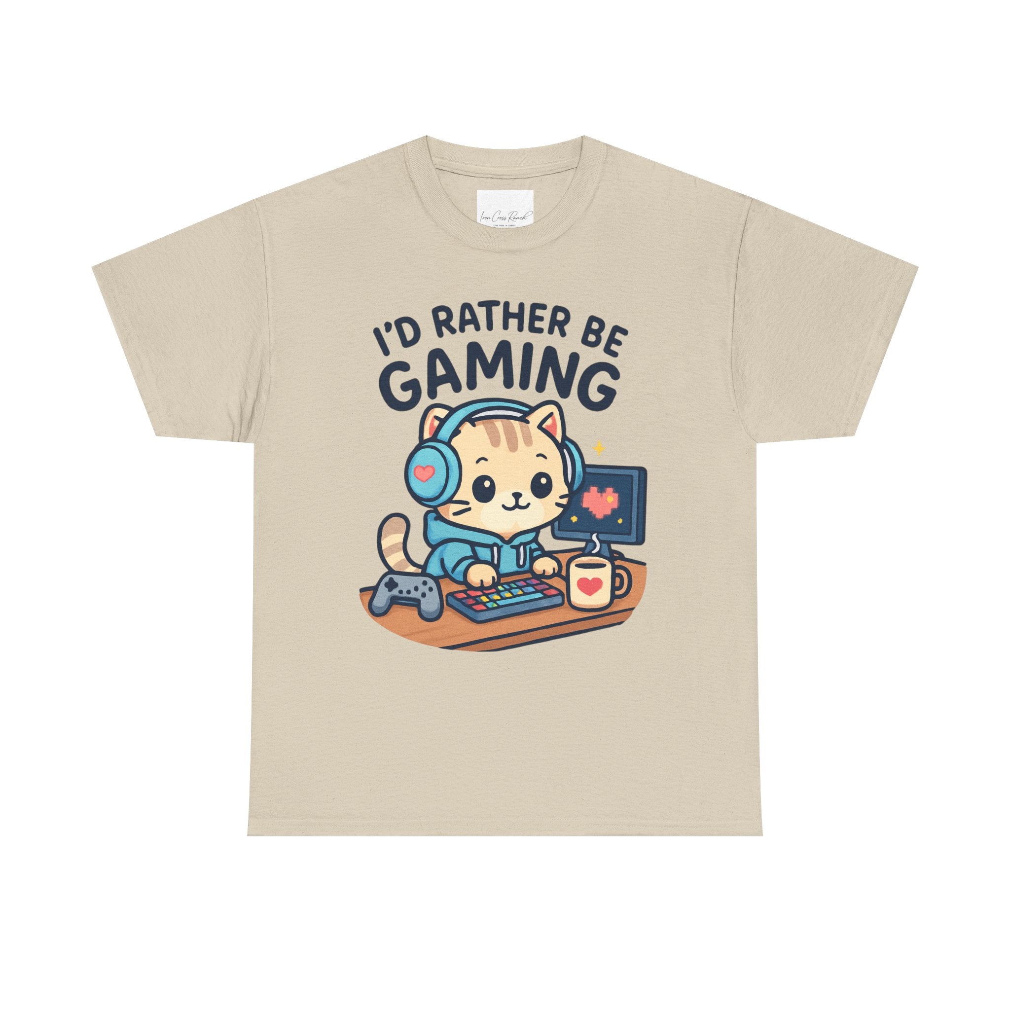 I'd Rather Be Gaming, kitten Gamer