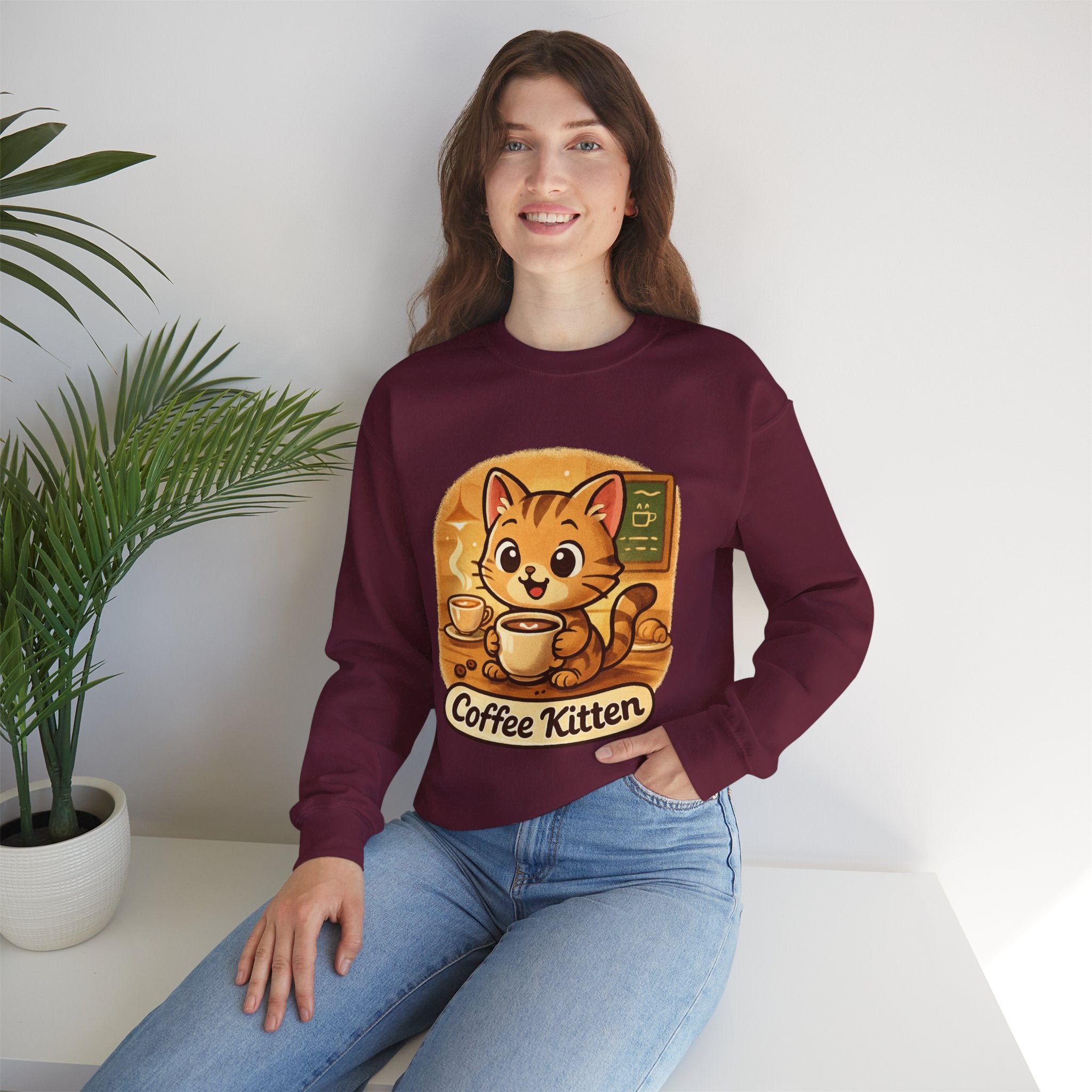 Coffee Kitten -Sweatshirt