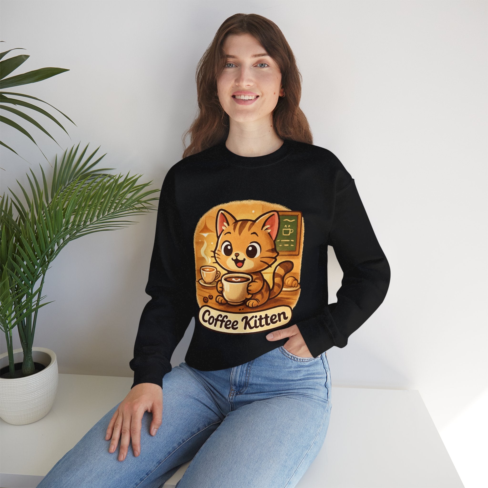 Coffee Kitten -Sweatshirt