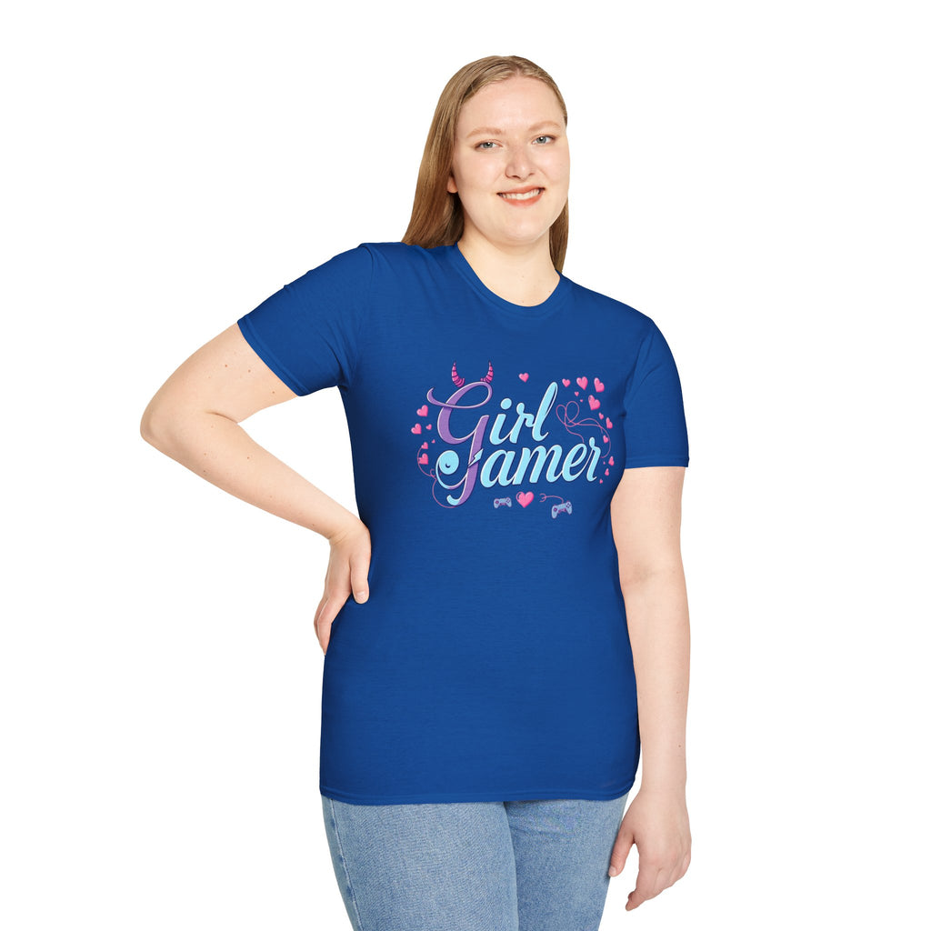 Girl Gamer T-Shirt, Pastel