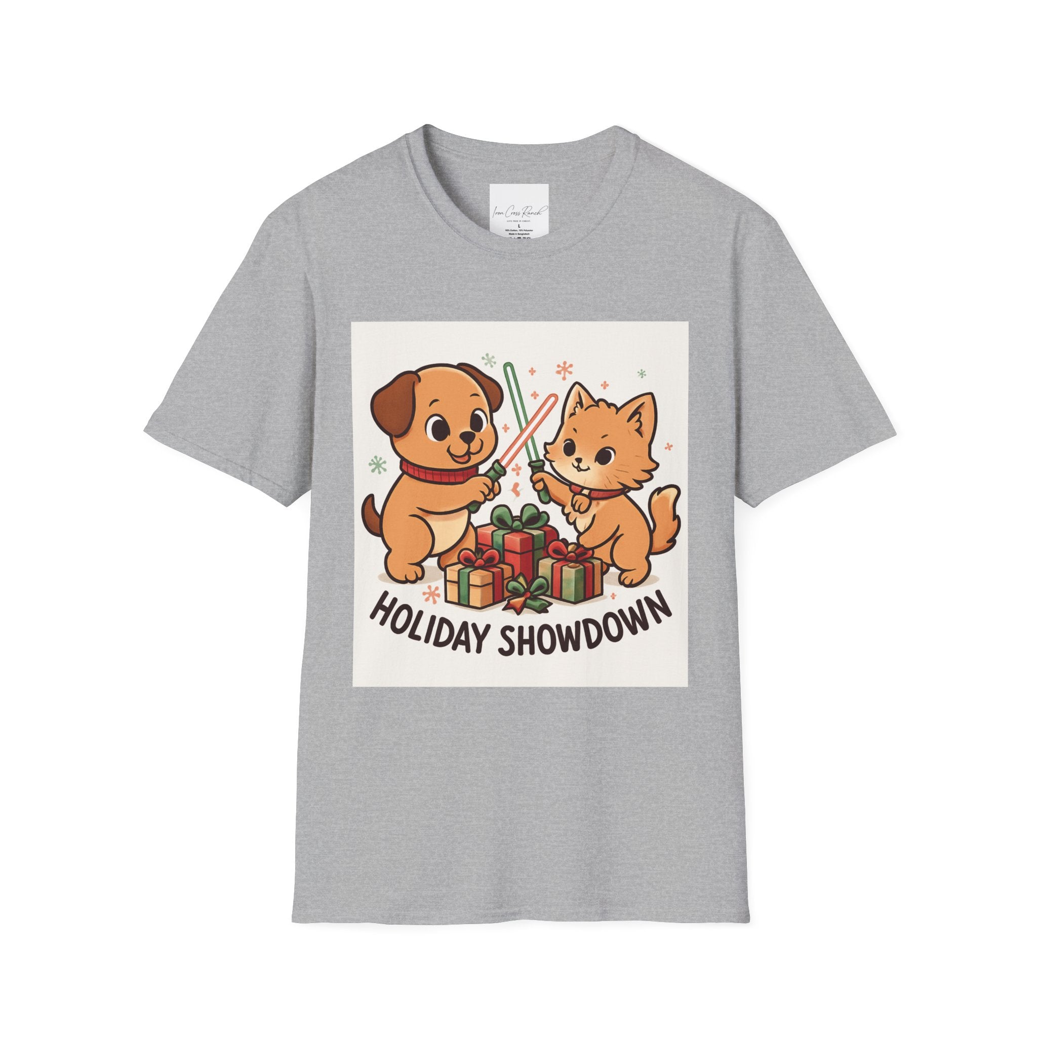 Holiday Showdown Kitten, Puppy T-Shirt