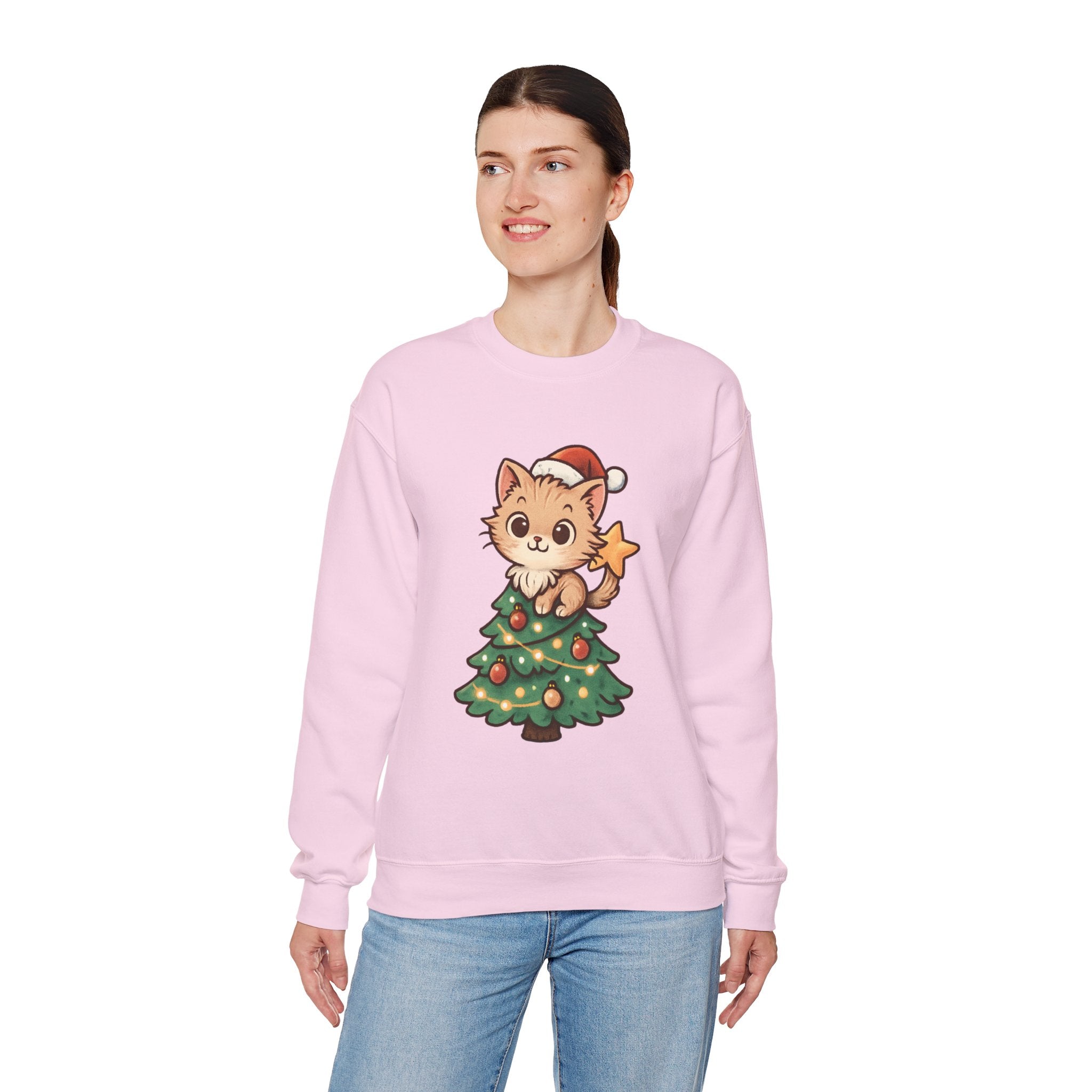 Christmas Cat -Sweatshirt