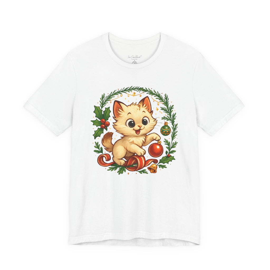 Christmas Kitten Play T-Shirt