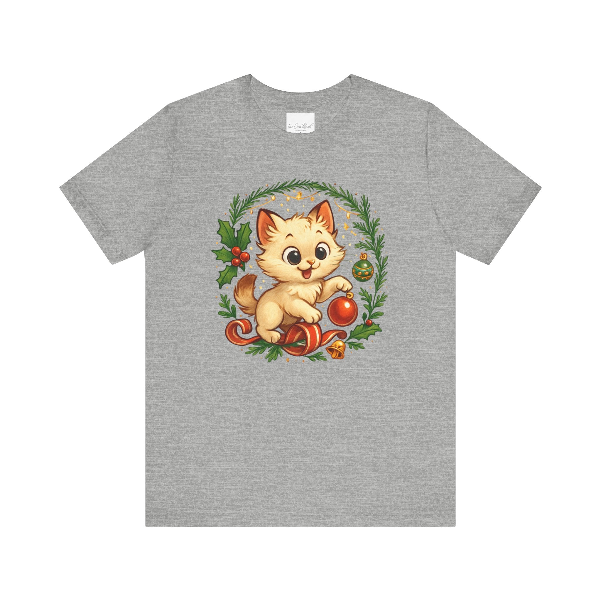 Christmas Kitten Play T-Shirt