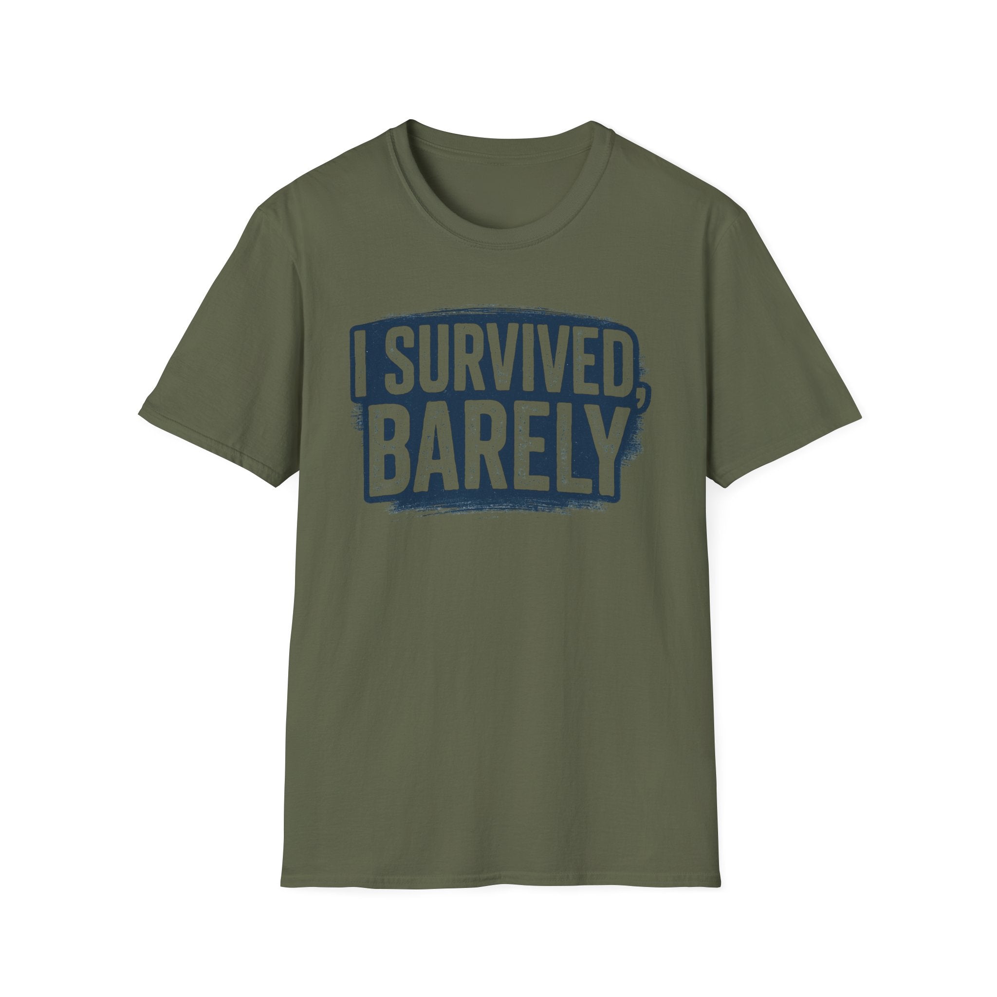 I Survived Barely  Gamer T-Shirt