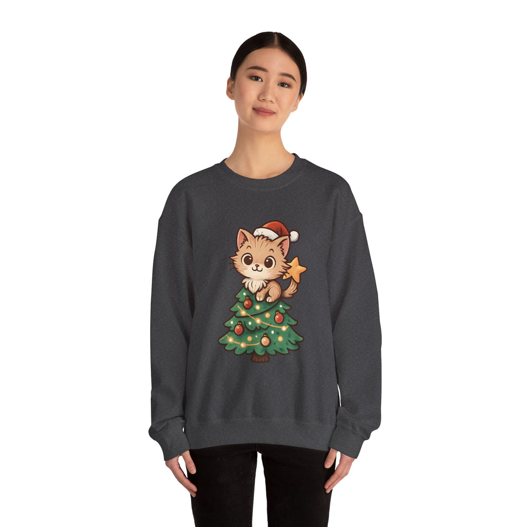 Christmas Cat -Sweatshirt