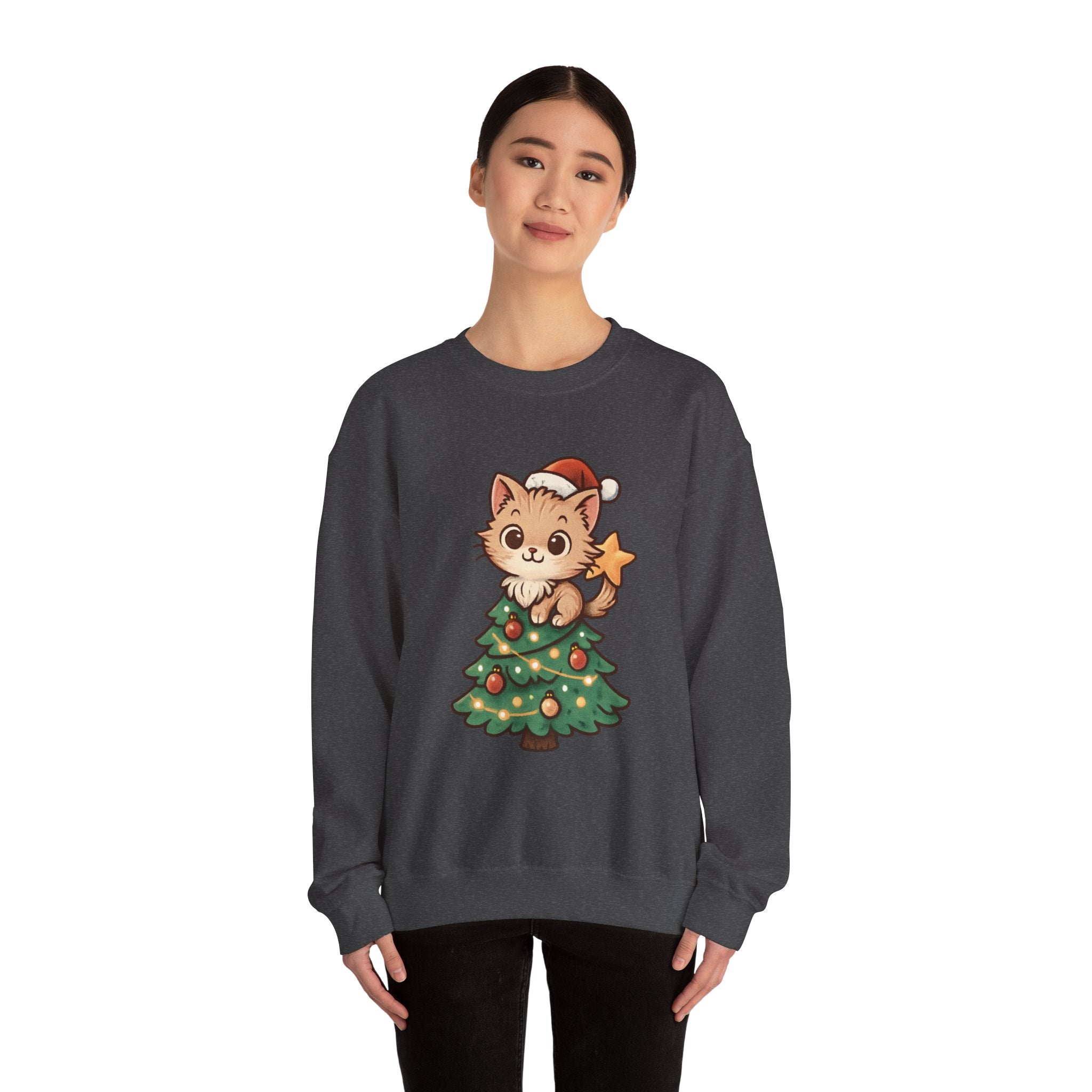 Christmas Cat -Sweatshirt