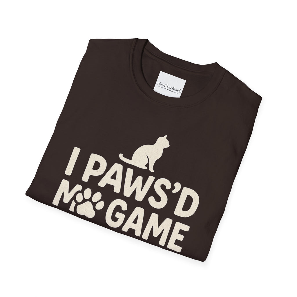 I Paws'd My -Gamer T-Shirt