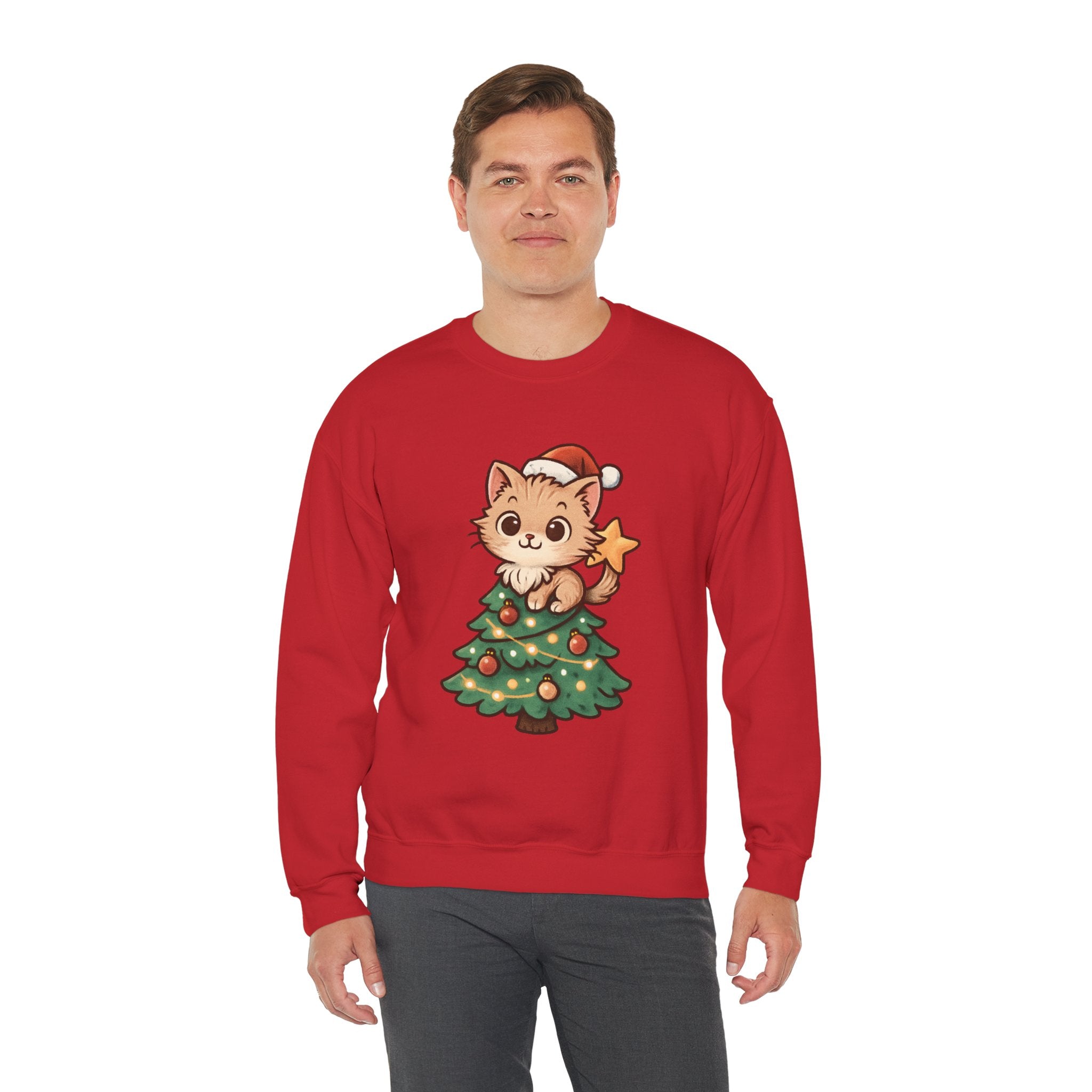 Christmas Cat -Sweatshirt