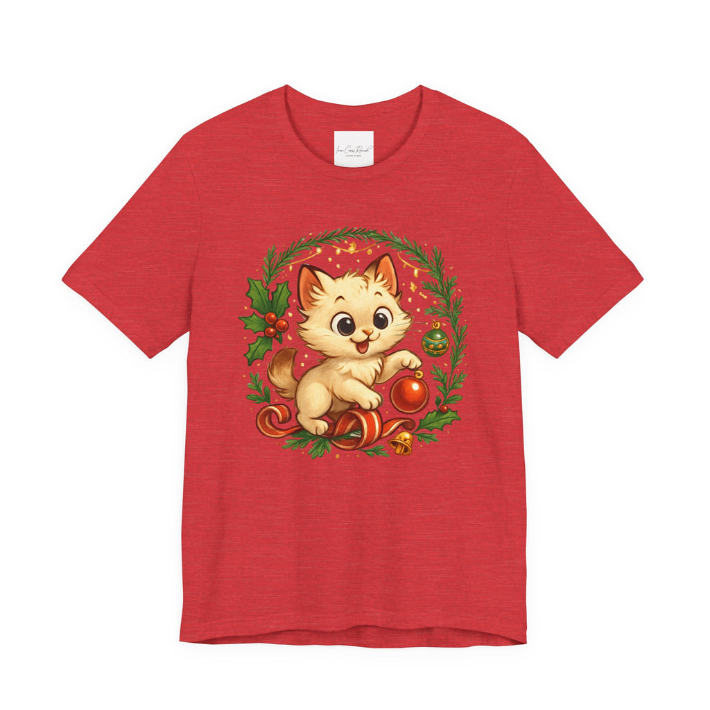 Christmas Kitten Play T-Shirt