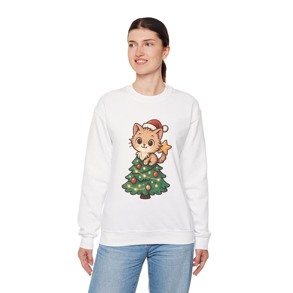 Christmas Cat -Sweatshirt