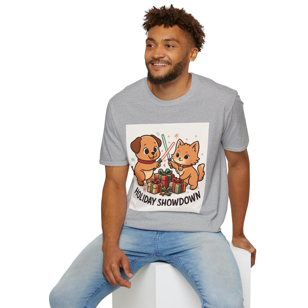 Holiday Showdown Kitten, Puppy T-Shirt