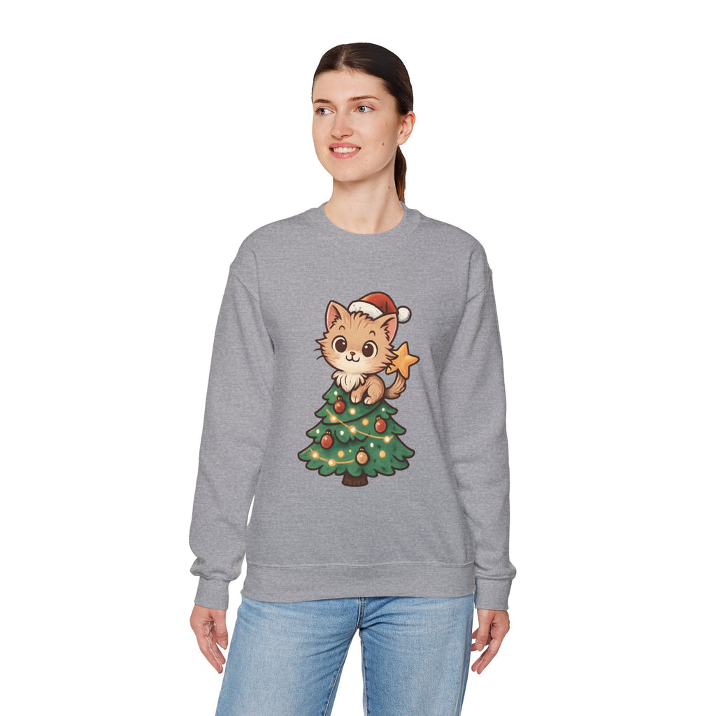 Christmas Cat -Sweatshirt
