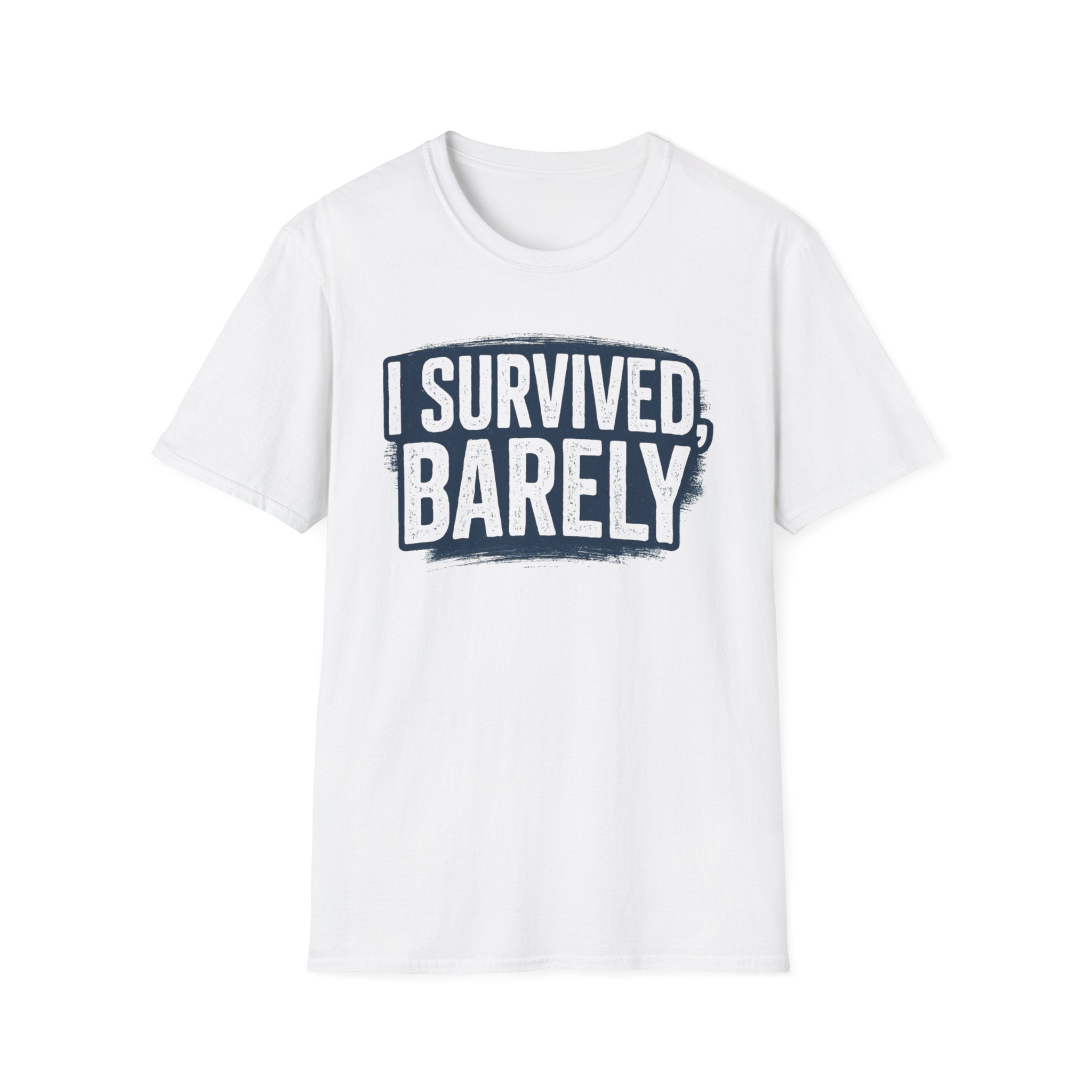 I Survived Barely  Gamer T-Shirt