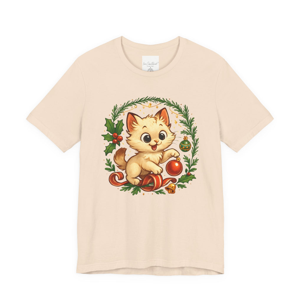 Christmas Kitten Play T-Shirt