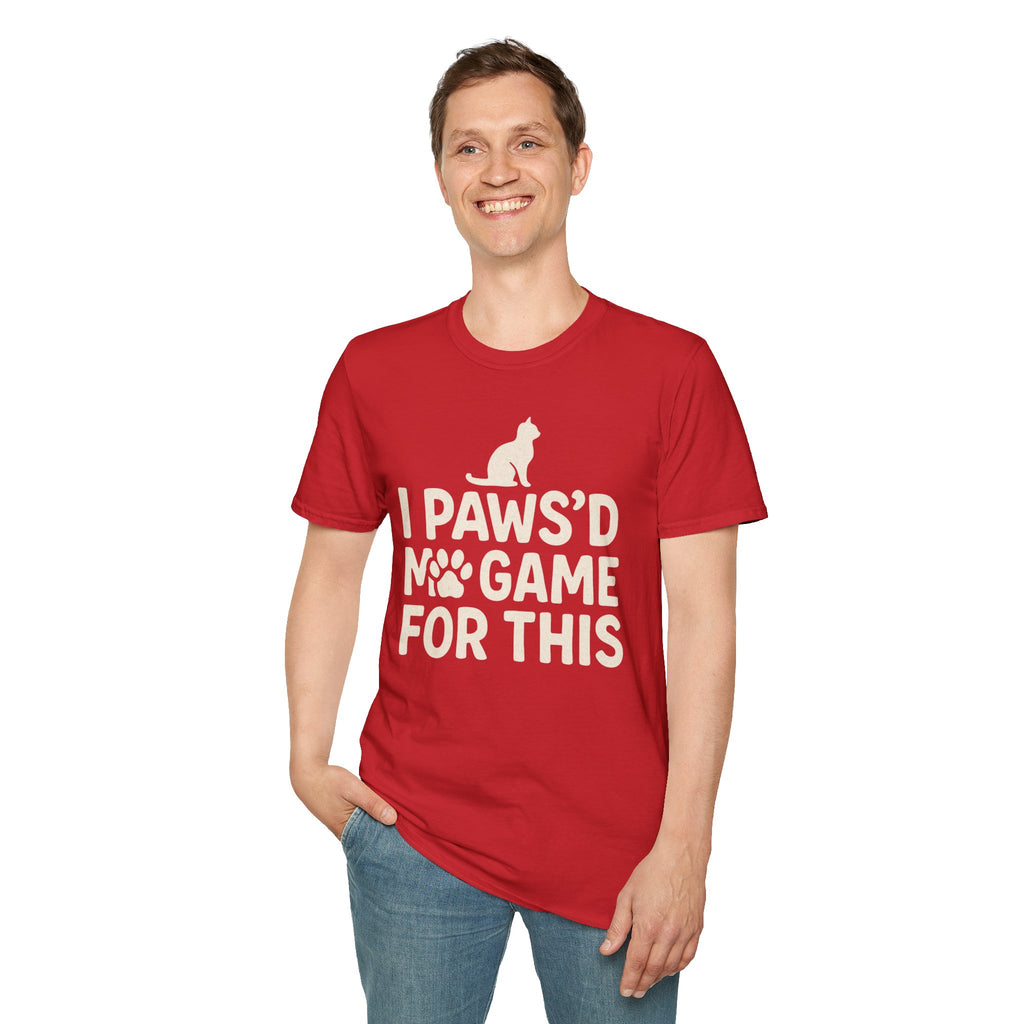 I Paws'd My -Gamer T-Shirt