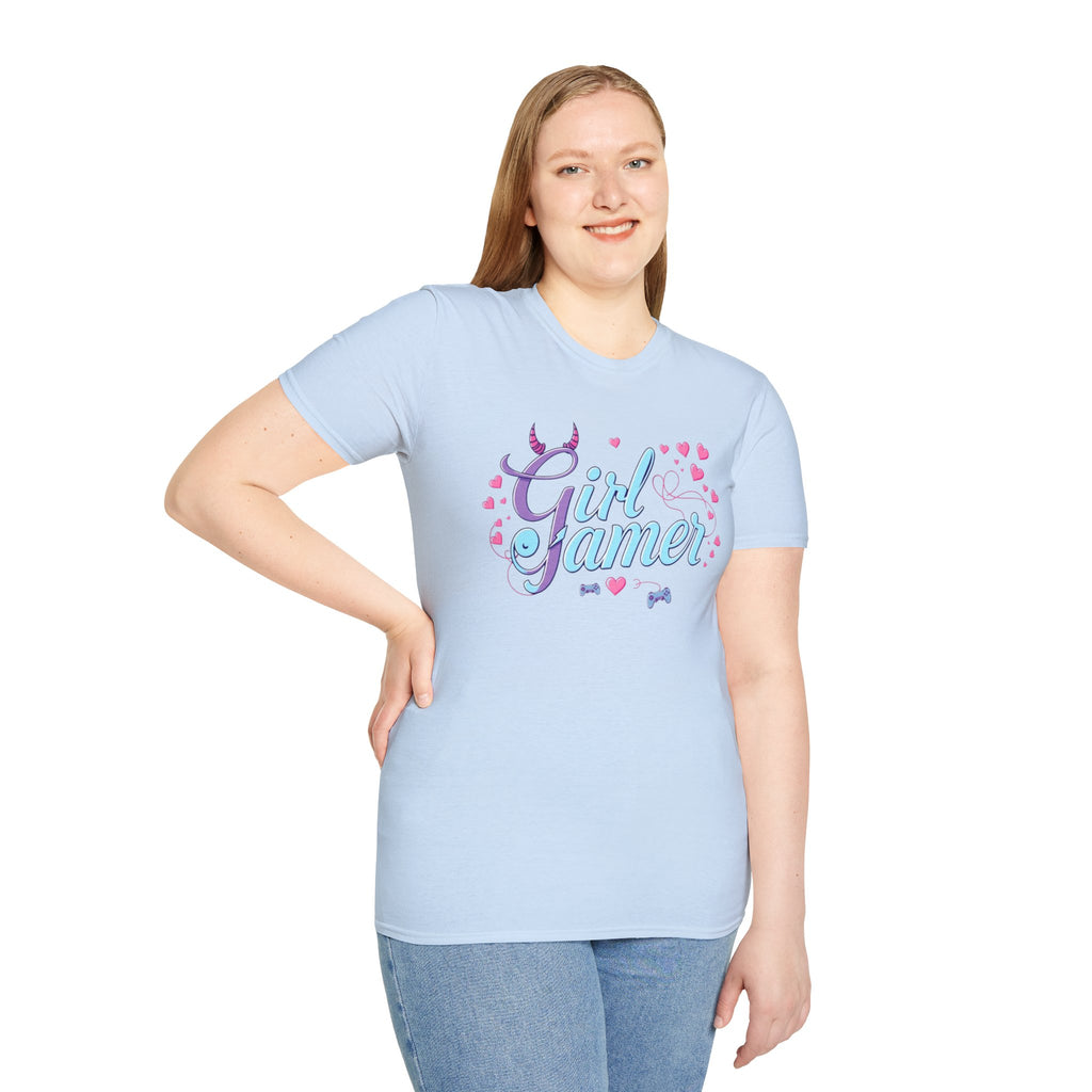 Girl Gamer T-Shirt, Pastel