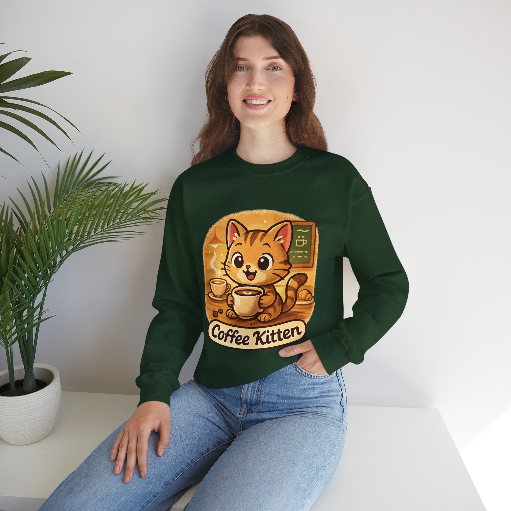 Coffee Kitten -Sweatshirt